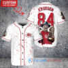 Cincinnati Reds Freddy Krueger Halloween World Series Trophy Baseball Jersey White