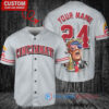 Cincinnati Reds Limited Edition World Series Trophy Baseball Jersey Gray