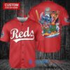 Cincinnati Reds x Lilo & Stitch with Trophy Baseball Jersey Red