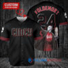 Cincinnati Reds x Lord Voldemort Harry Potter with Trophy Custom Baseball Jersey Black 2023 City Connect