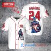 Cincinnati Reds x Marvel Captain America Steve Rogers Baseball Jersey White