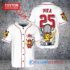 Cincinnati Reds x Pikachu Pokemon with Trophy Custom Baseball Jersey White
