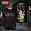 Cincinnati Reds x Rick and Morty with Trophy Custom Baseball Jersey Black 2023 City Connect