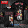Cincinnati Reds x The Simpsons Baseball Jersey - Black 2023 City Connect