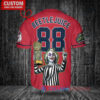 Cleveland Guardians Beetlejuice Halloween World Series Trophy Baseball Jersey Red