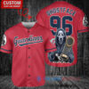 Cleveland Guardians Ghostface Scream Halloween World Series Trophy Baseball Jersey Red