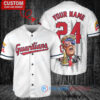 Cleveland Guardians Limited Edition World Series Trophy Baseball Jersey White