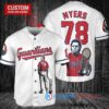 Cleveland Guardians x Halloween Michael Myers with Trophy Custom Baseball Jersey White