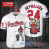 Cleveland Guardians x Luke Skywalker Star Wars with Trophy Custom Baseball Jersey White