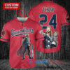 Cleveland Guardians x Thor Marvel with Trophy Custom Baseball Jersey Red