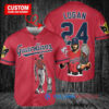 Cleveland Guardians x Wolverine Logan with Trophy Custom Baseball Jersey Red