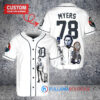 Detroit Tigers x Halloween Michael Myers with Trophy Custom Baseball Jersey White