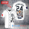 Detroit Tigers x Luke Skywalker Star Wars with Trophy Custom Baseball Jersey White