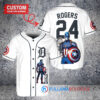 Detroit Tigers x Marvel Captain America Steve Rogers Baseball Jersey White