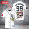 Detroit Tigers x SpongeBob SquarePants with Trophy Custom Baseball Jersey White