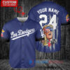 Dodgers Limited Edition World Series Trophy Baseball Jersey - Royal City Connect