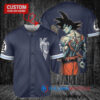 Kansas City Royals x Son Goku Kakarot Super Saiyan Dragon Ball Z with Trophy Baseball Jersey Navy