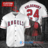 Los Angeles Angels x Lord Voldemort Harry Potter with Trophy Custom Baseball Jersey White