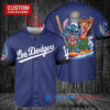 Los Angeles Dodgers x Lilo & Stitch with Trophy Baseball Jersey Royal City Connect