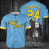 Milwaukee Brewers x Lord Voldemort Harry Potter with Trophy Custom Baseball Jersey Blue City Connect