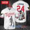 Minnesota Twins x Wolverine Logan with Trophy Custom Baseball Jersey White
