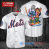 New York Mets x Lilo & Stitch with Trophy Baseball Jersey White
