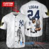 New York Yankees x Wolverine Logan with Trophy Custom Baseball Jersey White