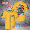 Oakland Athletics x Lilo & Stitch with Trophy Baseball Jersey Gold