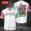 San Diego Padres x Lilo & Stitch with Trophy Baseball Jersey White City Connect