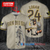San Diego Padres x Wolverine Logan with Trophy Custom Baseball Jersey Tan