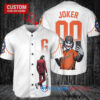 San Francisco Giants x Joker DC Comics with Trophy Custom Baseball Jersey White City Connect