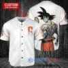 San Francisco Giants x Son Goku Kakarot Super Saiyan Dragon Ball Z with Trophy Baseball Jersey White City Connect