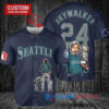 Seattle Mariners x Luke Skywalker Star Wars with Trophy Custom Baseball Jersey Royal