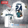 Seattle Mariners x Wolverine Logan with Trophy Custom Baseball Jersey White