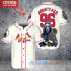 St. Louis Cardinals Ghostface Scream Halloween World Series Trophy Baseball Jersey Cream