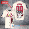 St. Louis Cardinals x Joker DC Comics with Trophy Custom Baseball Jersey Cream