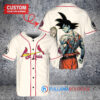 St. Louis Cardinals x Son Goku Kakarot Super Saiyan Dragon Ball Z with Trophy Baseball Jersey Cream