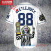Tampa Bay Rays Beetlejuice Halloween World Series Trophy Baseball Jersey White