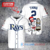 Tampa Bay Rays Dr Seuss World Series Trophy Baseball Jersey White Replica