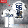 Tampa Bay Rays Ghostface Scream World Series Trophy Baseball Jersey White Replica