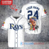 Tampa Bay Rays Limited Edition World Series Trophy Baseball Jersey White Replica