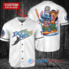Tampa Bay Rays x Lilo & Stitch with Trophy Baseball Jersey White Home Replica