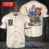Texas Rangers x Lilo & Stitch with Trophy Baseball Jersey Cream