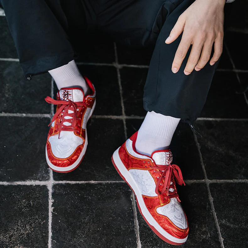 The Red Seal, Silk Sneakers - Image 5