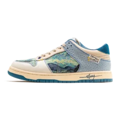 Van Gogh Starry Night inspired sneakers